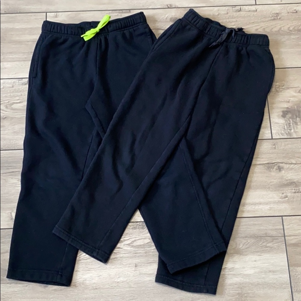 Bundle Boys Black Warm Sweatpants Size S (6/7)